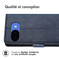 imoshion Étui de télephone portefeuille Google Pixel 10a - Bleu foncé
