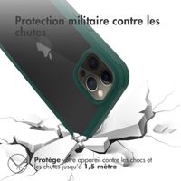 Accezz Coque de protection intégrale à 360° iPhone 14 Pro - Vert