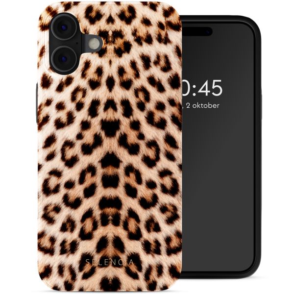 Selencia Coque arrière Vivid Tough avec MagSafe iPhone 16 - Wild Leo