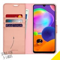 Accezz Étui de téléphone Wallet Samsung Galaxy A31 - Rose Champagne