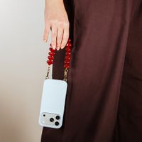 Selencia Coque arrière Rivièra avec MagSafe avec crochets amovibles iPhone 12 / 12 Pro - Powder Blue