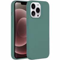 Accezz Coque Liquid Silicone Apple iPhone 13 Pro Max - Vert foncé