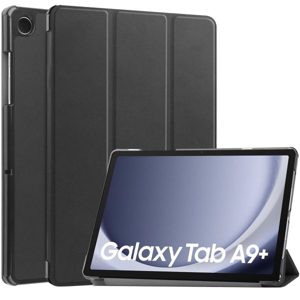 imoshion Coque tablette Trifold Samsung Galaxy Tab A9 Plus - Noir