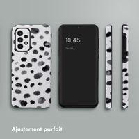 Selencia Coque arrière Vivid Tough Samsung Galaxy A33 - Trendy Leopard