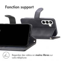 imoshion Etui de télephone portefeuille avec cordon Samsung Galaxy A27 (5G) - Noir