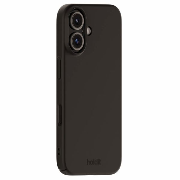 Holdit Coque Slim Apple iPhone 16 - Noir