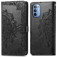 imoshion Etui de téléphone portefeuille Mandala Motorola Moto G14 - Noir