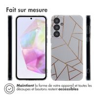 imoshion Coque Design Samsung Galaxy A35 - White Graphic