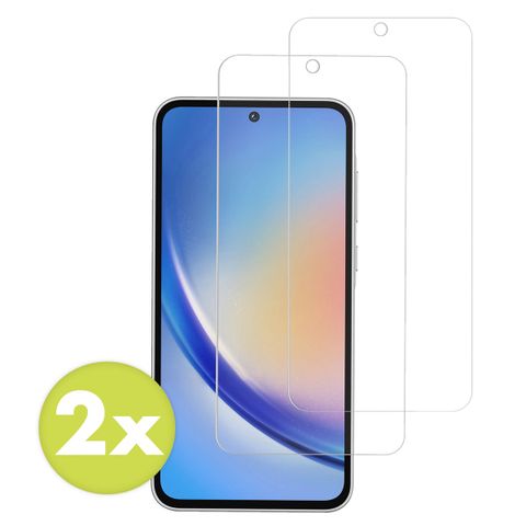 Accezz Protection d'écran en verre trempé 2-pack Samsung Galaxy A35 / A55