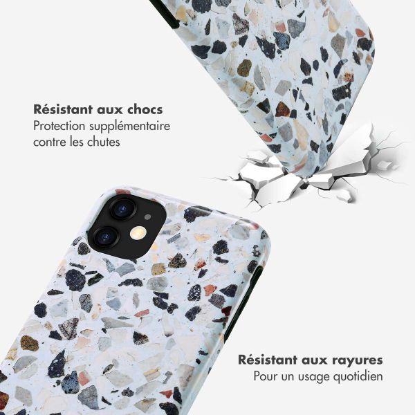 Selencia Coque arrière Vivid Tough iPhone 11 - Chic Terazzo