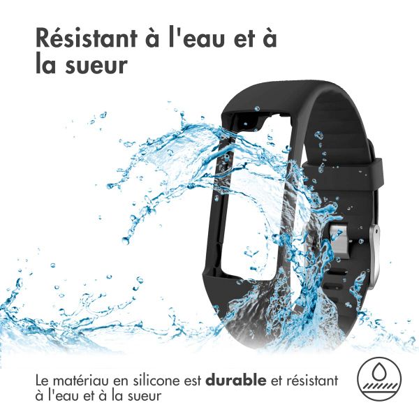 imoshion Bracelet en silicone le Polar A360/A370 - Noir