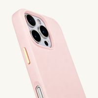 Selencia Coque arrière Rivièra avec MagSafe avec crochets amovibles Apple iPhone 16 Pro - Sorbet Pink