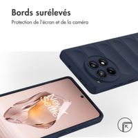 imoshion Coque arrière EasyGrip OnePlus 12R - Bleu foncé