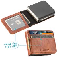 imoshion Étui de télephone portefeuille Luxe Samsung Galaxy Z Flip 3 - Marron