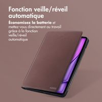 Accezz Coque tablette Classic Apple iPad Air 13 pouces (2025) M3 / (2024) M2 - Marron