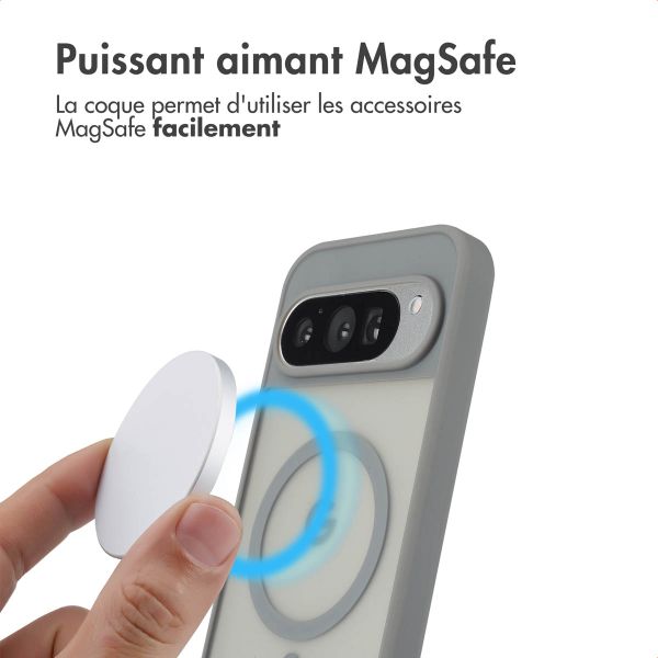 imoshion Coque Color Guard avec MagSafe Google Pixel 9 / 9 Pro - Gris