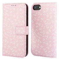 imoshion Étui de téléphone portefeuille Design iPhone SE (2022 / 2020) / 8 / 7 / 6(s) - Pink Bazaar Flowers