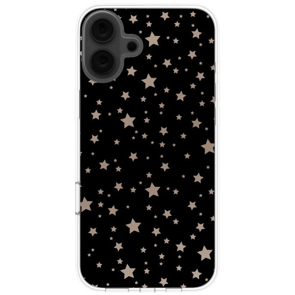 imoshion Coque Design iPhone 16 - Stars Beige Reverse