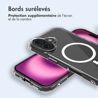 imoshion Coque arrière de protection avec MagSafe iPhone 16 Plus - Transparent