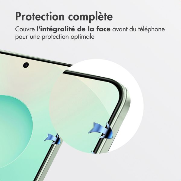 Accezz Protecteur d’écran en verre trempé + Applicateur Samsung Galaxy S24 Plus / S25 Plus