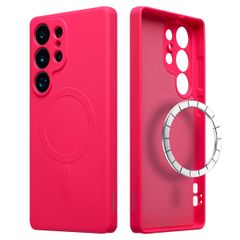 imoshion Coque Couleur avec MagSafe Samsung Galaxy S25 Ultra - Neon Pink