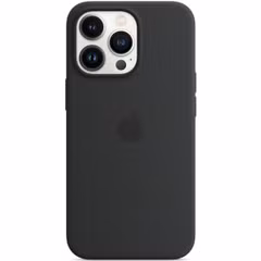 Apple Coque en silicone MagSafe Apple iPhone 13 Pro - Midnight
