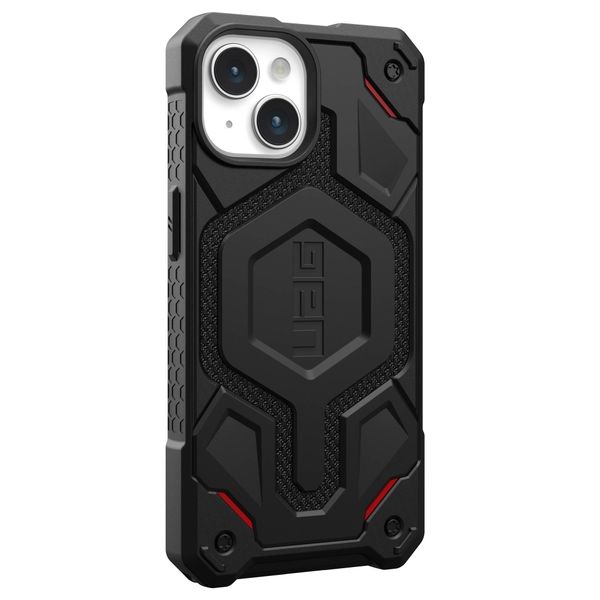 UAG Coque arrière Monarch Pro iPhone 15 - Kevlar Black