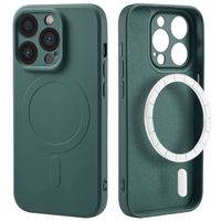 imoshion Coque Couleur avec MagSafe iPhone 14 Pro - Vert foncé