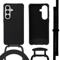 imoshion Coque arrière Color avec cordon amovible et MagSafe Samsung Galaxy S26 - Noir