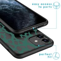 imoshion Coque Design iPhone 11 - Léopard - Vert / Noir