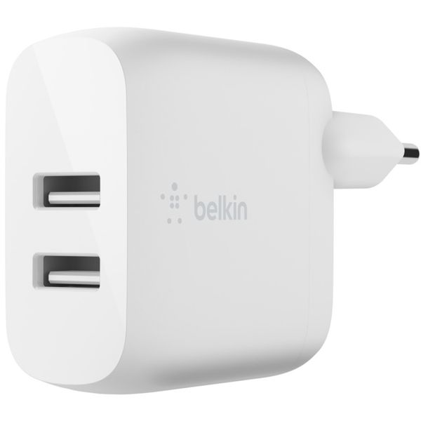 Belkin Boost↑Charge™ Dual USB Wall Charger + câble USB-C - 24W