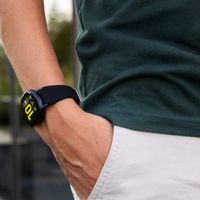 imoshion Bracelet en silicone souple Samsung Galaxy Watch 8 (Classic) - 40 / 44 / 46mm - Noir