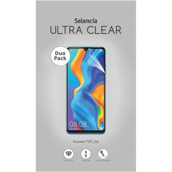 Selencia Protection d'écran Duo Pack Ultra Clear Huawei P30 Lite