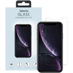 Selencia Protection d'écran en verre trempé Apple iPhone 12 (Pro) / 11 / Xr
