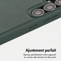 Accezz Coque arrière Edge avec MagSafe Samsung Galaxy S25 FE - Vert