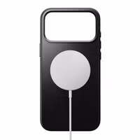 Nomad Coque arrière traditionnelle en cuir Horween avec MagSafe Apple iPhone 17 Pro Max - Noir