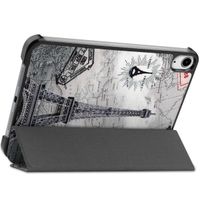 imoshion Coque tablette Design Trifold iPad Mini 7 (2024) / iPad Mini 6 (2021) - Paris