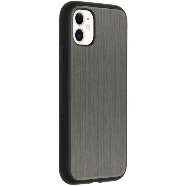 RhinoShield Coque SolidSuit iPhone 11 - Brushed Steel