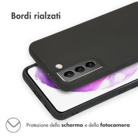 imoshion Coque Couleur Samsung Galaxy S22 - Noir