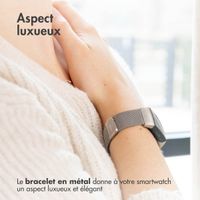 imoshion Bracelet magnétique milanais Google Pixel Watch 3 - 45 mm - Argent