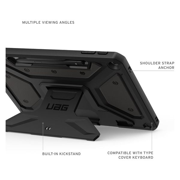UAG Étui de télephone portefeuille Metropolis SE Microsoft Surface Pro 12 - Black