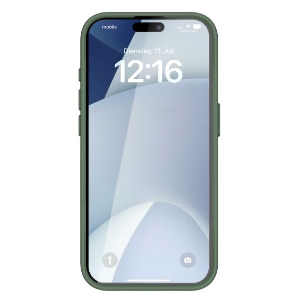 Woodcessories Coque Bio MagSafe Apple iPhone 15 Pro Max - Midnight Green