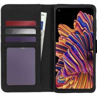 imoshion Étui de télephone portefeuille de luxe Samsung Galaxy Xcover Pro - Noir