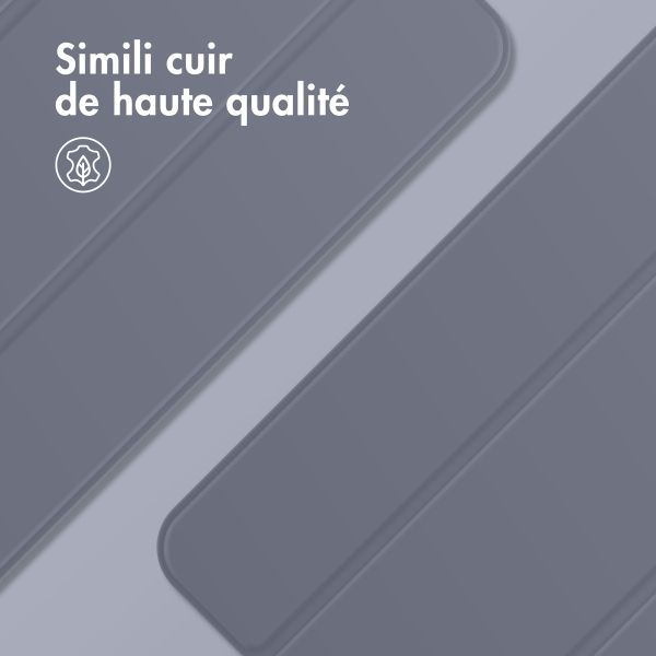 imoshion Magnetic etui de téléphone portefeuille Apple iPad Air 11 pouces (2025) M3 / (2024) M2 / Air 5 (2022) / Air 4 (2020) - Lavender