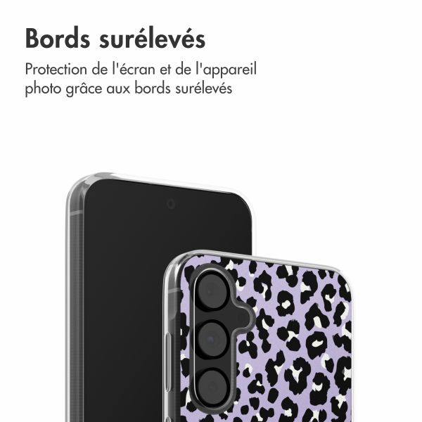 imoshion Coque Design Samsung Galaxy A55 - Leopard Lilac