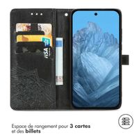 imoshion Etui de télephone Mandala Google Pixel 9 / 9 Pro - Noir