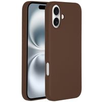 Accezz Coque Liquid Silicone avec MagSafe Apple iPhone 16 Plus - New Tea Brown