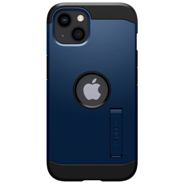 Spigen Coque Tough Armor iPhone 13 - Bleu