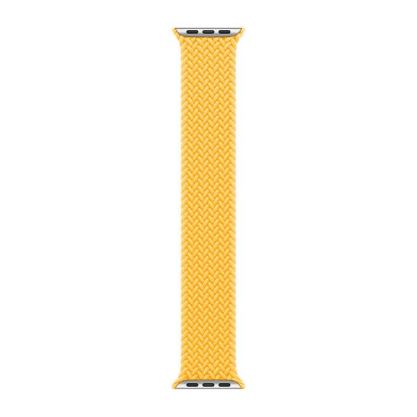 Apple Bracelet Solo tressé Apple Watch | 38/40/41/42 mm - Taille 2 - Sunshine
