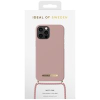 iDeal of Sweden Coque Ordinary Necklace iPhone 12 Pro Max - Misty Pink